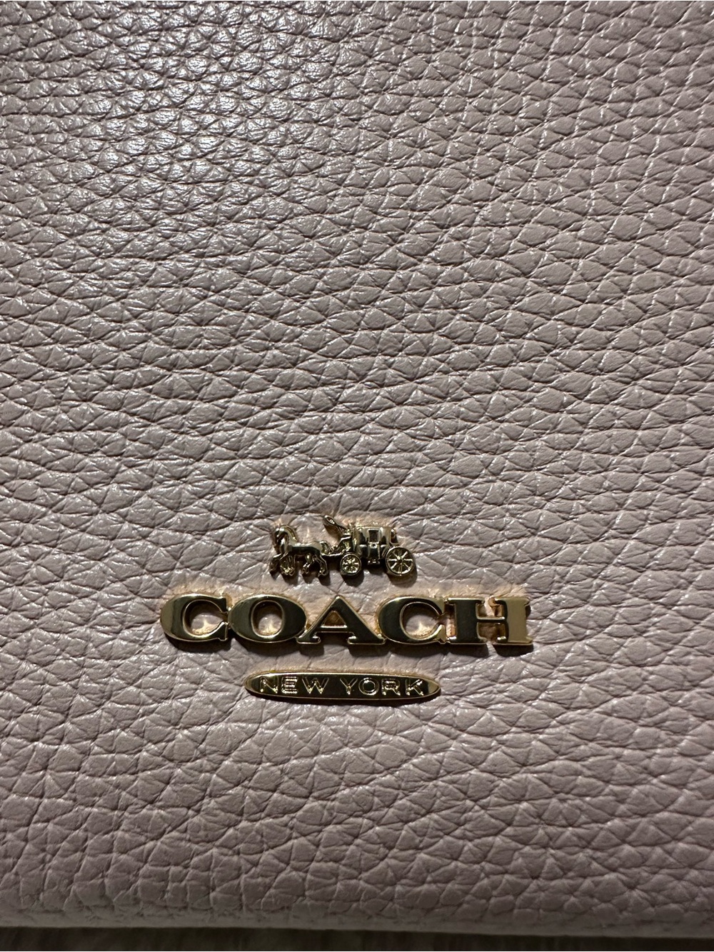 Coach Double Zip Wristlet in Mauve - Picture 5 of 8